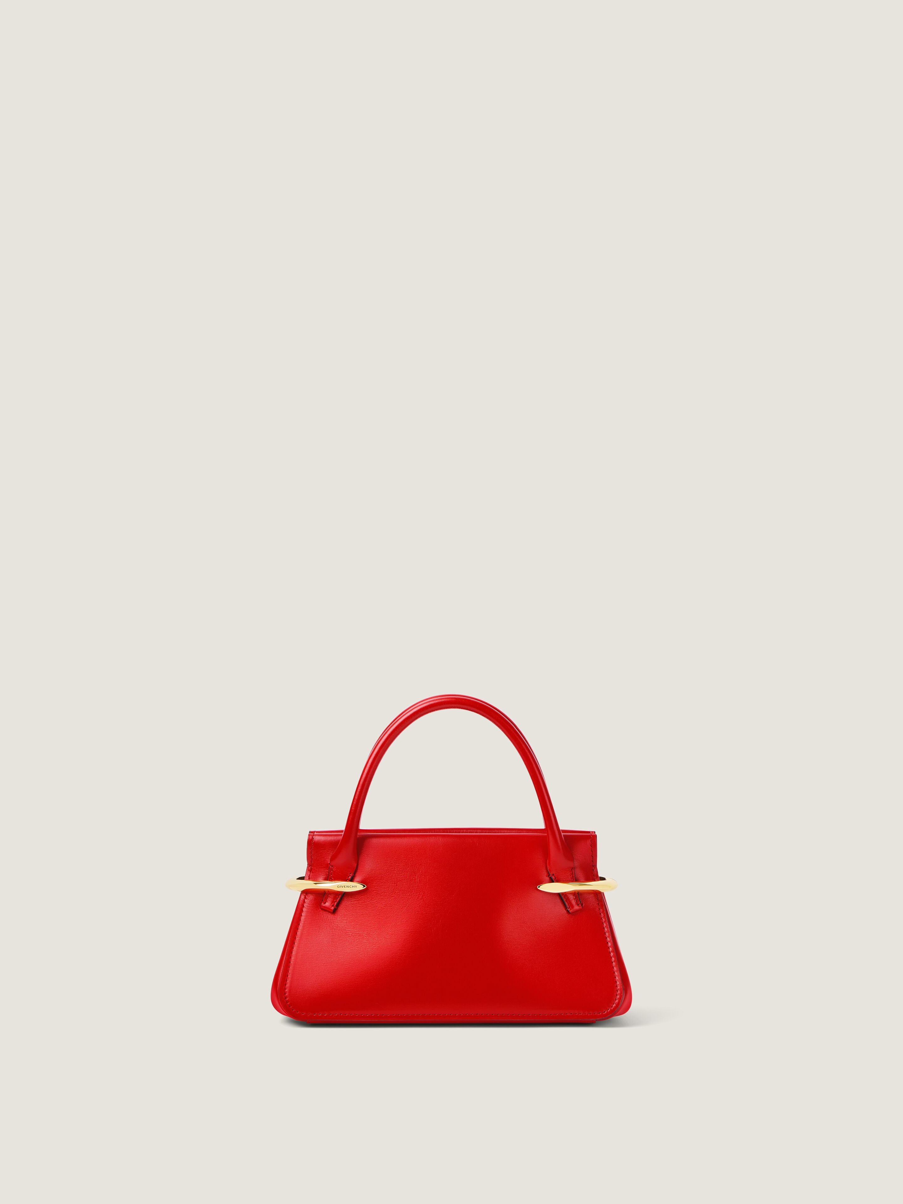 Mini Pinch bag in leather